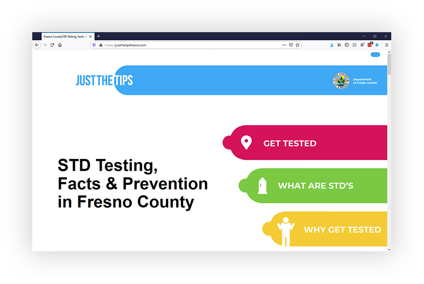 Just The Tips Fresno Home Page